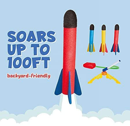 Toy Rocket Launcher for Kids | Colourful Foam 2 Toy Rocket Launcher for Kids | Colourful Foam - Image 2