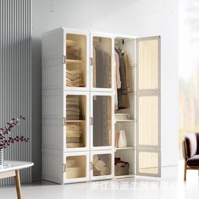Wardrobe Foldable Hanging Cloths with Multiple Size
