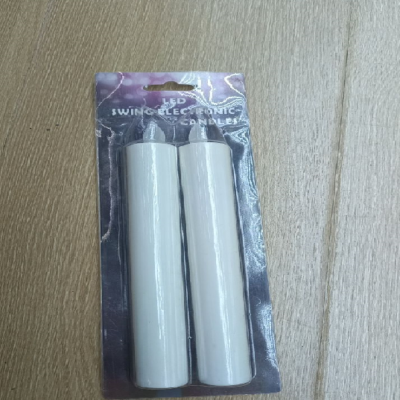 LED Swing Candle Pairs Rods Smoke Less