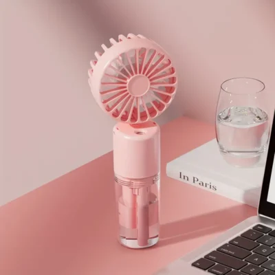 Portable Rechargeable Handheld Misting Fan