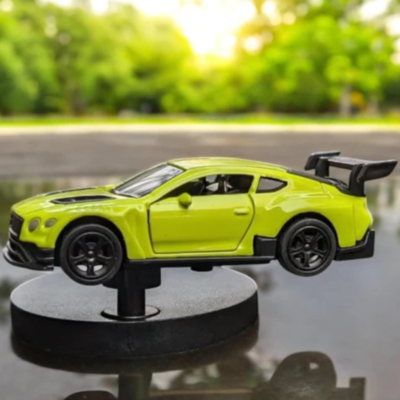 Spinning Car for Dashboard Bucaati Pattern