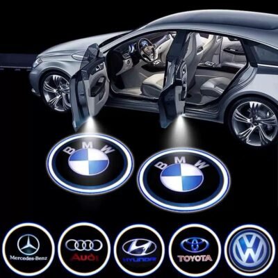 LED Car Door Shadow Light Projector – Wireless Welcome Logo
